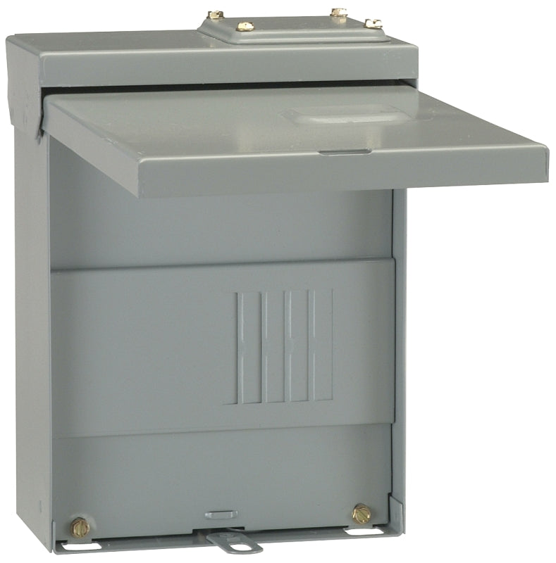 ABB PowerMark Gold TLM Series TL270RCUP Load Center, 70 A, 2-Space, 4-Circuit, Main Lug, NEMA 3R Enclosure, Surface
