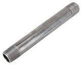 ProSource 1/2X2B Pipe Nipple, 1/2 in, Male, Steel, 40 Schedule, 2 in L
