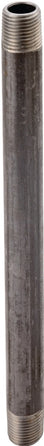 ProSource 11/2X3B Pipe Nipple, 1-1/2 in, Male, Steel, 40 Schedule, 3 in L