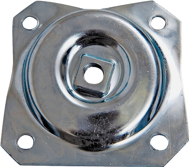Waddell 2752 Series Top Plate, Angled, Steel, Zinc