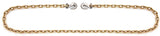 Campbell T0513698 Binder Chain, 3/8 in, 20 ft L, 6600 lb Working Load, 70 Grade, Steel, Chrome Yellow/Zinc