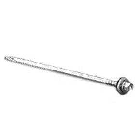 Acorn International TimberTite Series LTS-147410/47804 Screw, 1/4 in Thread, Hex Drive, Steel, Ceramic, 5/16 in Drive