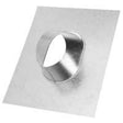 Selkirk 104825 Roof Flashing, 16 in OAL, 13-1/4 in OAW, 4 in Pipe, Steel