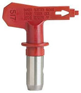 Titan 662-517 Paint Sprayer Tip, 10 to 12 in W Fan, Red, 0.017 in Tip, Tungsten Carbide