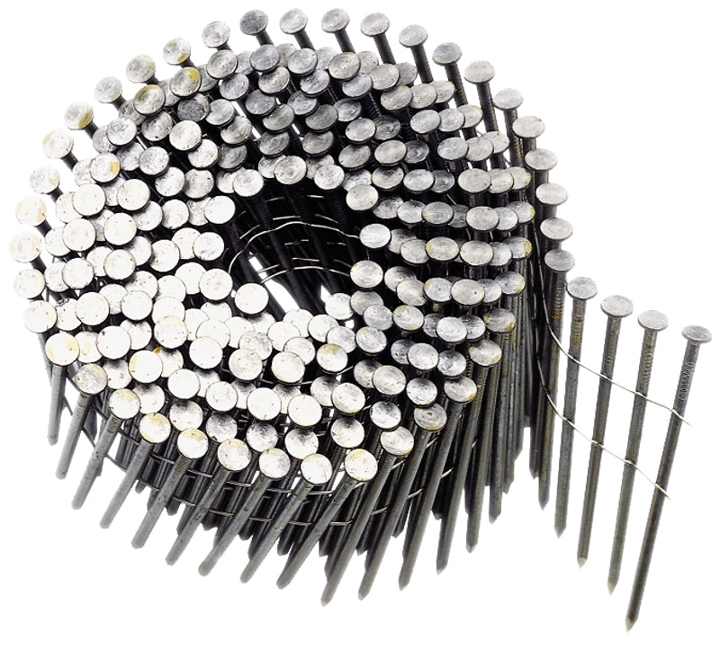 Bostitch C12P120D Series Framing Nail, Wire Weld Collation, 3-1/4 in L, 11 Gauge, Steel, Round Head, 0.12 in Diameter
