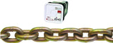 Campbell 0510526 Transport Chain, 5/16 in, 50 ft L, 4700 lb Working Load, 70 Grade, Carbon Steel