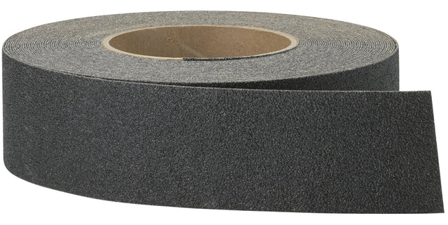 3M 7733 Resilient Tread, 60 ft L, 4 in W, Black