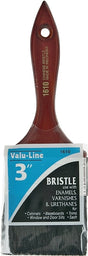 Linzer 1610-3 Paint Brush, 3 in W, 2-1/4 in L Bristle, China Bristle, Varnished Handle