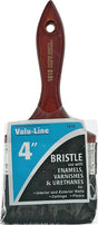 Linzer 1610-4 Paint Brush, 4 in W, 2-1/2 in L Bristle, China Bristle, Varnished Handle