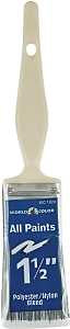 Linzer 1820-1.5 Paint Brush, 1-1/2 in W, 2-1/4 in L Bristle, Varnish Handle