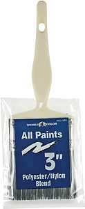 Linzer 1820-3 Paint Brush, 3 in W, 2-1/2 in L Bristle, Varnish Handle
