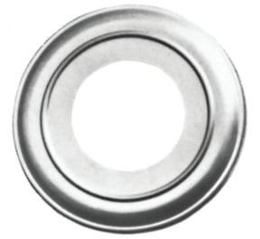 AmeriVent 5EVC Vent Collar, 5 in Vent Hole, Steel, Galvanized