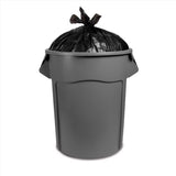 Ace 33 gal No Scent Trash Bags Flap Tie 60 pk, Pack of 6