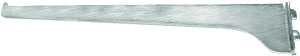 Knape & Vogt 180 ANO 12 Shelf Bracket, 12 in L, Anochrome, Steel