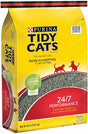 Tidy Cats 7023010720 Cat Litter, 20 lb Capacity, Gray/Tan, Granular, 20 lb Bag