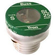 Bussmann BP/SL-25 Plug Fuse, 25 A, 125 V, Time Delay Fuse, 10 kA Interrupt