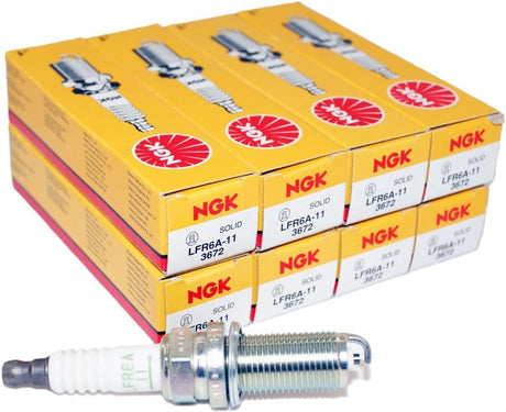 NGK Spark Plugs, LFR5A-11 #3672, 4/pk, Pack of 4