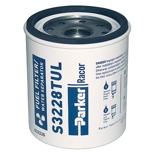 Racor Replacement Element For Gas Spin-On Fuel/Water Seperators