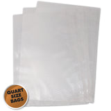 Weston 30-0101-W Vacuum Seal Bag, Plastic, Clear