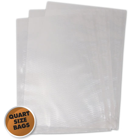 Weston 30-0101-W Vacuum Seal Bag, Plastic, Clear