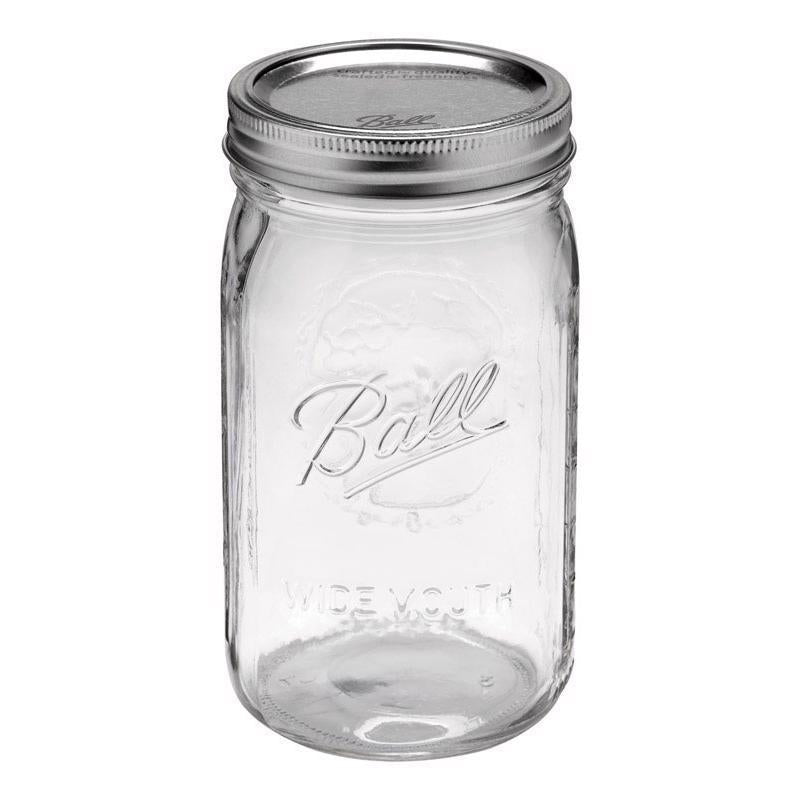 Ball Wide Mouth Mason Jar 32 oz 12 pk