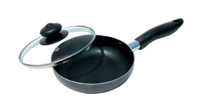 Bene Casa Aluminum Fry Pan 6 in. Black