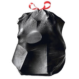 Glad ForceFlex 30 gal No Scent Trash Bags Drawstring 50 pk, Pack of 3