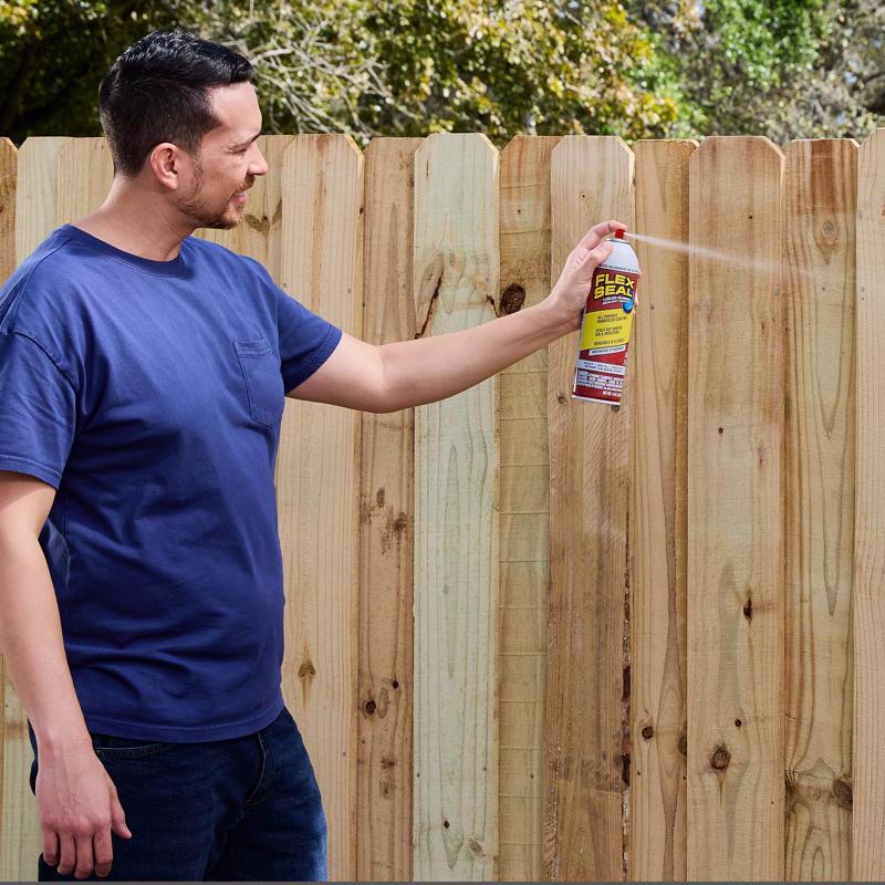 Flex Seal Family of Products Flex Seal Clear Rubber Spray Sealant 14 oz, Pack of 6
