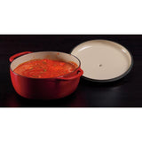 Lodge Cast Iron Dutch Oven 11.5 in. 7.5 qt Red