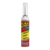 Flex Seal Family of Products Flex Shot Clear Rubber All Purpose Waterproof Sealant 8 oz, Pack of 4