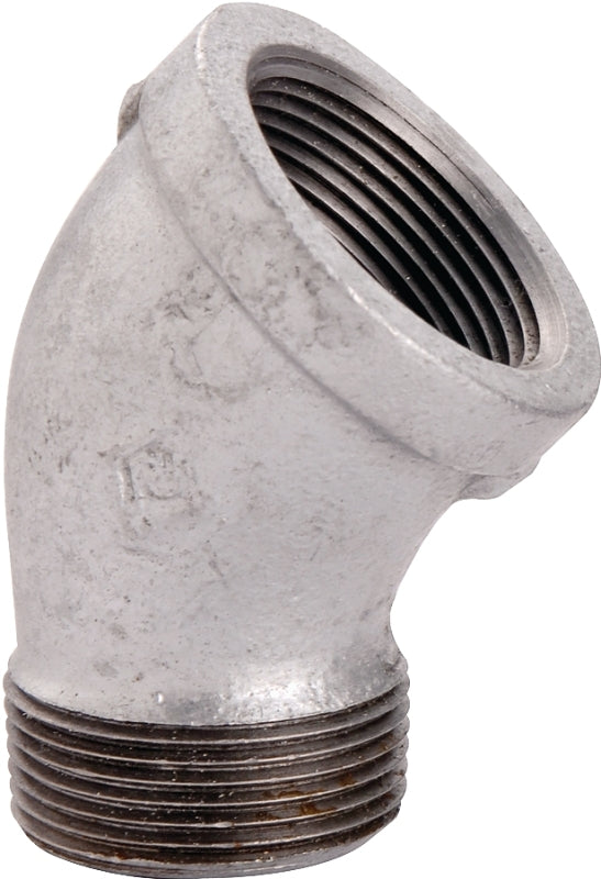 ProSource PPG121-32 Street Pipe Elbow, 1-1/4 in, Threaded, 45 deg Angle, 40 Schedule, 300 psi Pressure