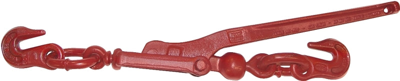 Ancra 45943-12 Load Binder, 1/4 to 5/16 in Chain/Rope, 2600 lb Working Load, Steel, Red