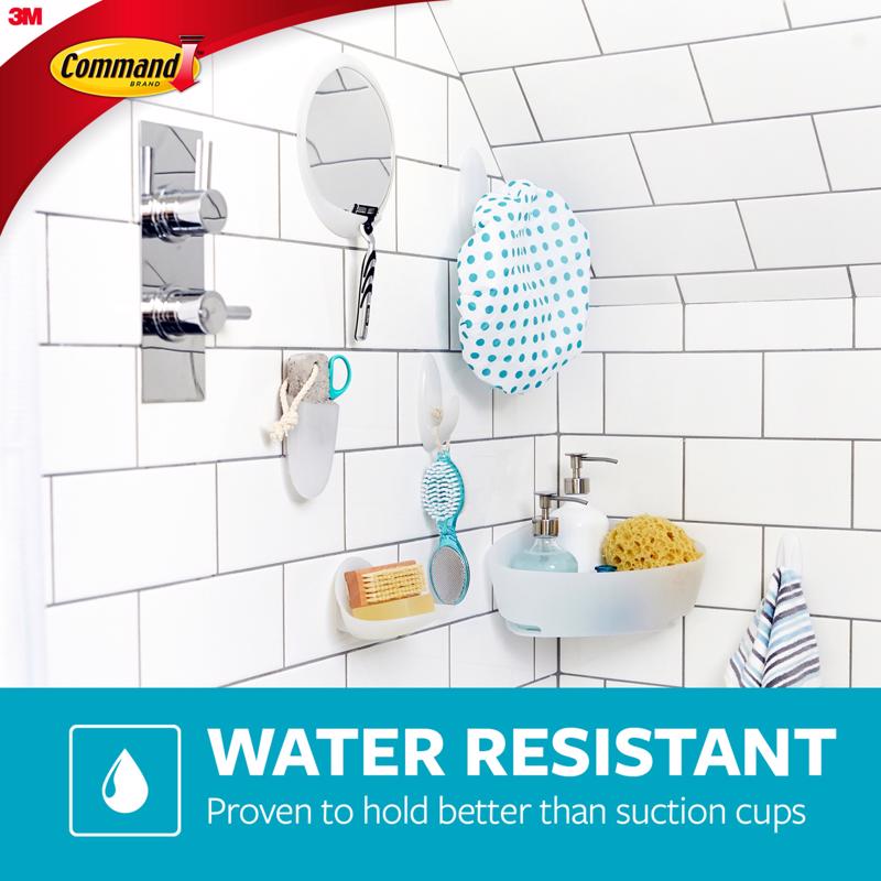 3M Command Large Plastic Caddy Hanger 5 in. L 1 pk