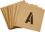 Hy-Ko ST-1 Number and Letter Stencil, 1 in H Character, 5.88 in OAH
