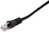Zenith PN10255EB Network Cable, 25 ft L, 5e Category Rating, Black Sheath