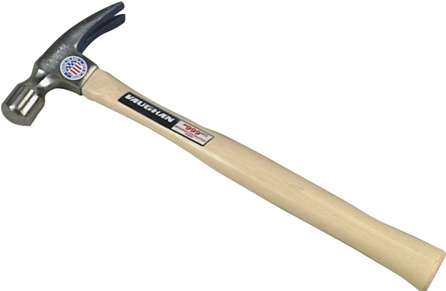 Vaughan 999 Series 505M Framing Hammer, 24 oz Head, Rip, Milled, Straight Claw Head, Steel Head, 17 in OAL