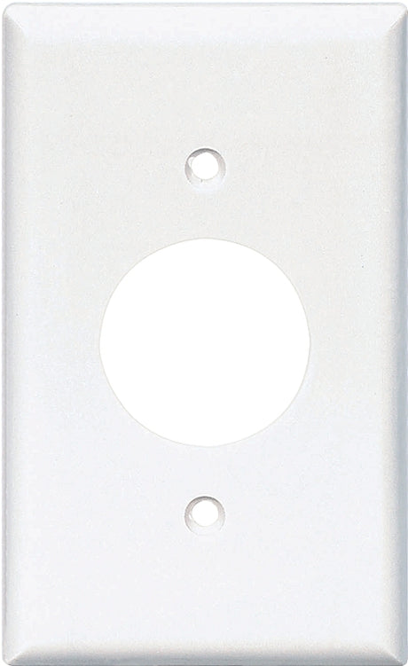 Eaton Wiring Devices 2131W-BOX Wallplate, 4-1/2 in L, 2-3/4 in W, Standard, 1-Gang, Thermoset, White, High-Gloss