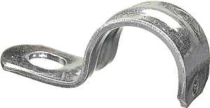 Halex 61512B 1-Hole EMT Conduit Strap, 1-1/4 in, 50/BX