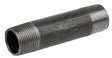 ProSource 11/2X2 Pipe Nipple, 1-1/2 in, Male, Steel, 40 Schedule, 2 in L
