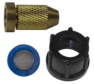 Solo 0610410-P Adjustable Nozzle Kit, Brass