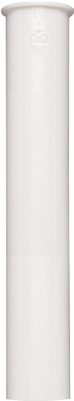 Plumb Pak PP20905 Sink Tailpiece, 1-1/2 in, 6 in L, PVC