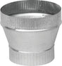 Imperial GV1360 Furnace Short Increaser, 6 to 8 in Connection, 7-1/8 in L, 24 ga Gauge, Steel, Galvanized