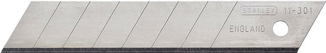 STANLEY QUICKPOINT 11-301 Replacement Blade, 18 mm, 4-1/4 in L, Carbon Steel, 8-Point