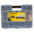 STANLEY SORTMASTER STST14027 Tool Organizer, 15-Compartment, Plastic, Black/Yellow