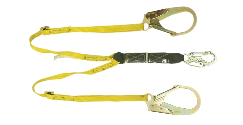 Qualcraft 20091 Lanyard with Rebar, 130 to 310 lb, Nylon/Polyester Line