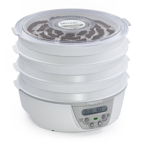Presto Dehydro Semi-Gloss White 12 qt Food Dehydrator, Pack of 2