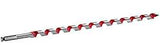 Milwaukee 48-13-5750 Ship Auger Bit, 3/4 in Dia, 18 in OAL, Spiral Flute, 7/16 in Dia Shank, Hex Shank