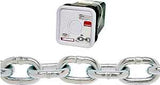 Campbell 014-3526 Proof Coil Chain, 5/16 in, 75 ft L, 30 Grade, Steel, Zinc-Plated