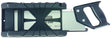 STANLEY 19-800 Miter Box with Saw, 12 in W Cutting, 22.5, 45, 90 deg Cutting Slot, Plastic/Rubber, Gray