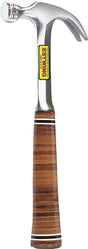 Estwing E16C Hammer, 16 oz Head, Curved Claw Head, Steel Head, 12-1/2 in OAL